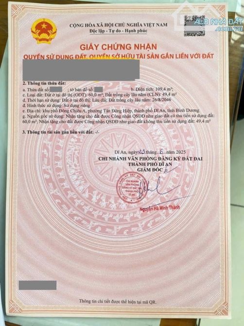 Đất đường Đoàn Thị Kia, phường Tân Đông Hiệp, TP Dĩ An - 4