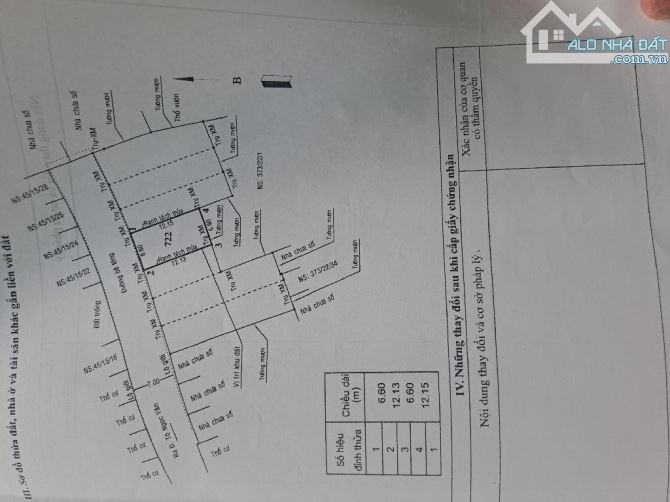Đất HẺM 8M XE TẢI TRÁNH – ĐẤT XÂY CHDV – DT 80m² (NGANG 6.6m x DÀI 12.15m) – GIÁ 5,2 TỶ Đấ - 4