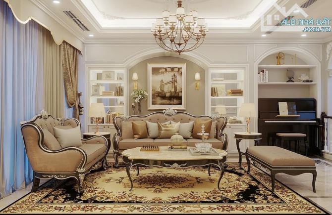 Chủ gửi bán căn hộ dập thông tại sky park Residence 214m2 4 ngủ full đồ,tầng đẹp view đẹp - 5