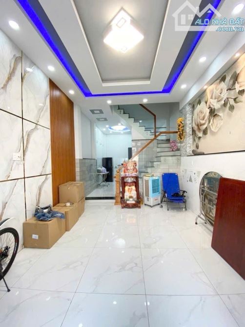 1/ Hương Lộ 2 nhà mới về ở ngay, 4x11, 3 tầng , hẻm xe hơi tới nhà - 5