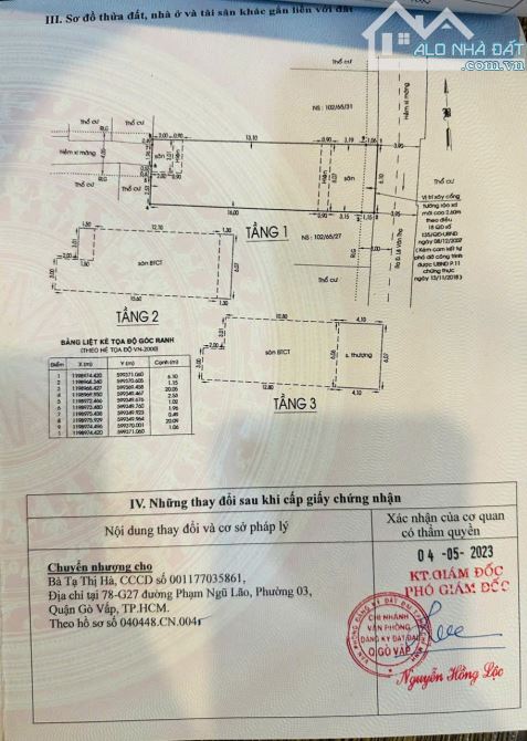 BÁN  CĂN  HỘ  DỊCH  VỤ  ĐƯỜNG  LÊ  VĂN  THỌ  G.VẤP. ĐANG  THU  VÀO 80 tr/th - 5