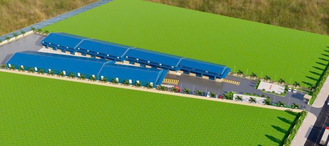 Kho xưởng 4.200m² có PCCC tự động và điện ba pha, đường Quốc Lộ 61C gần đường Vành Đai - 6