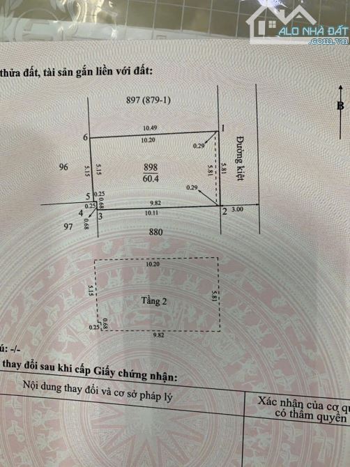 Bán nhà 02 tầng Kiệt đường Hoàng Quốc Việt Full nội thất giá 3,3x tỷ - 6