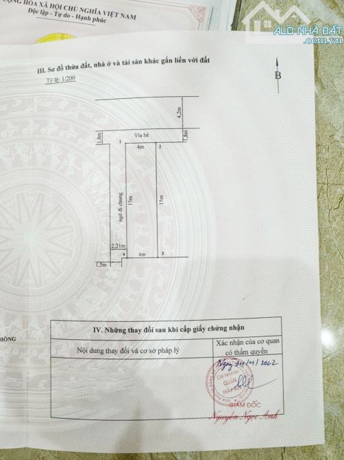 Bán nhà Đằng Lâm 60m2 x 4T Lô Góc. Ô tô Vào Nhà - 6