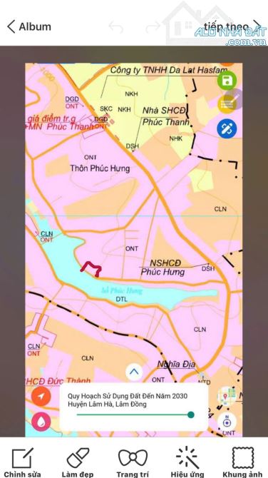 🥰 Siêu Phẩm 2MT hồ Phúc Hưng - Phúc Thọ- Lâm Hà- Lâm Đồng. - 7