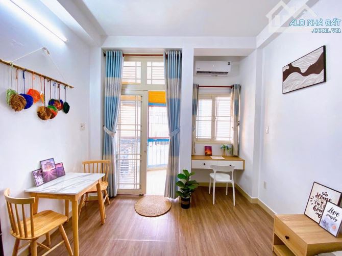 Studio Ban Công Máy Giặt Riêng Tách Bếp Siêu Thoáng Giáp Gò Vấp, Phú Nhuận - 7