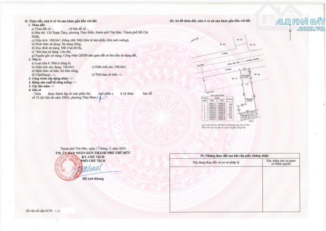 Bán nhà Thảo Điền mặt đường Xuân Thủy quận 2 gần Vincom mega malll (109m2) 75 tỷ - 8