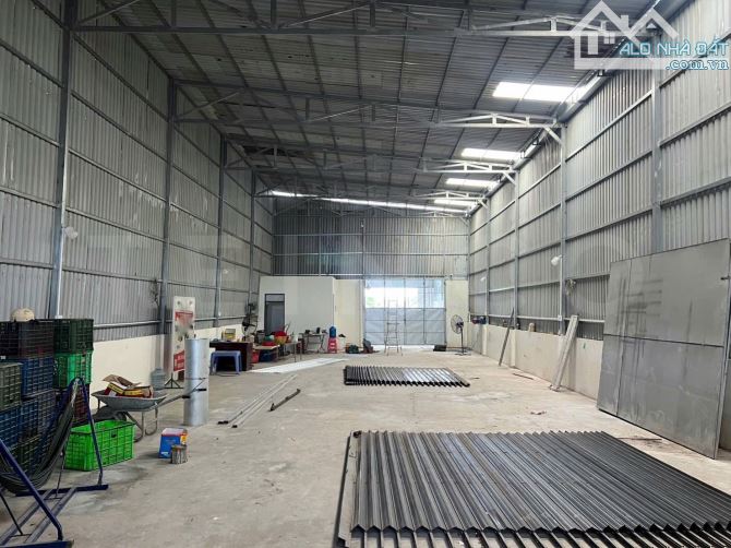 Cho thuê kho xưởng đất 1.291m² kho xây dựng 500m² mặt tiền đường Quốc Lộ 61C, xã Nhơn Ái,
