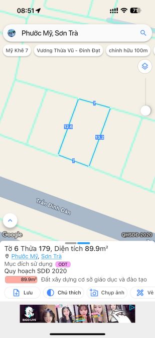 ⭐️⭐️⭐️ ĐẤT SỐ 19 TRẦN ĐÌNH ĐÀN (NGANG 7m)