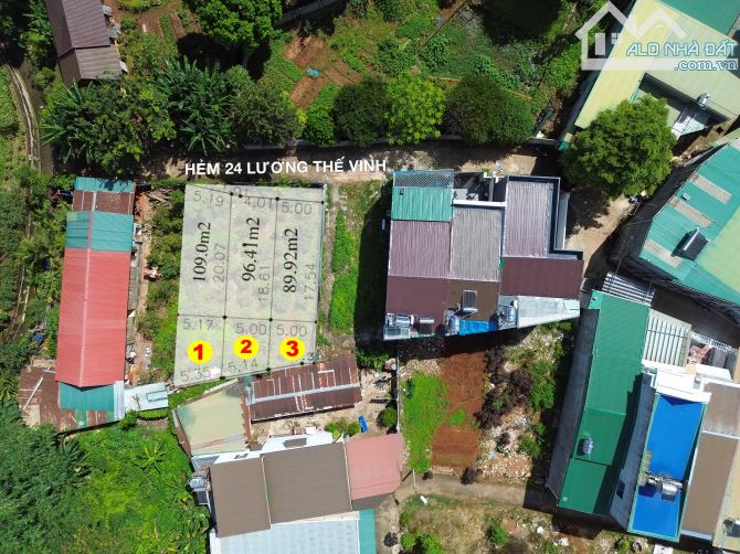 ĐẤT HẺM OTO 24 LƯƠNG THẾ VINH - BMT 2Tỷ650Triệu/Lô