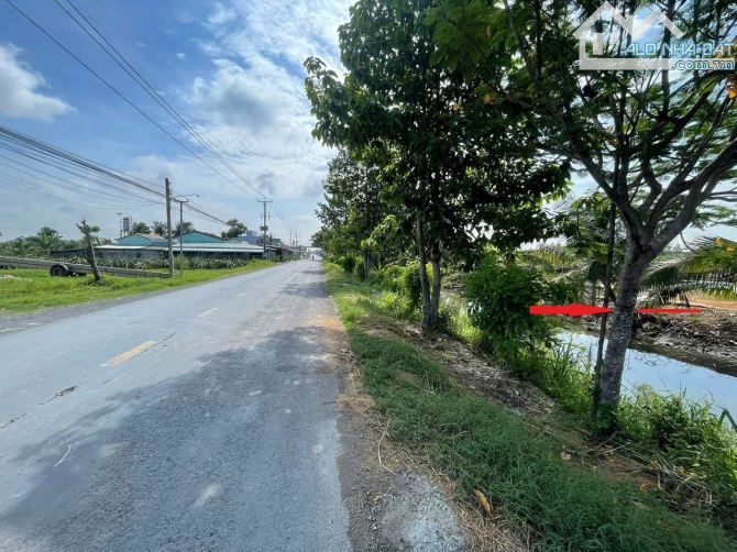 Cơ hợi sở hữu đất MẶT TIỀN Tỉnh 879B, gần cầu Bình Cách, Tân Bình Thành, Chợ Gạo.Giá ngộp.