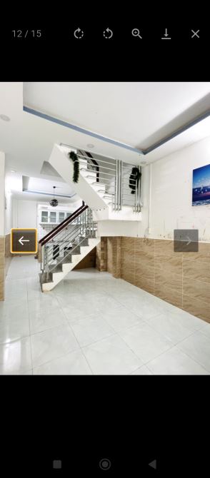 Bán nhà hẻm Ni Sư Huỳnh Liên,P.10,Q.Tân Bình,dt: 3,2 x 11 nhà xây 2 tầng 3 Tỷ 45.