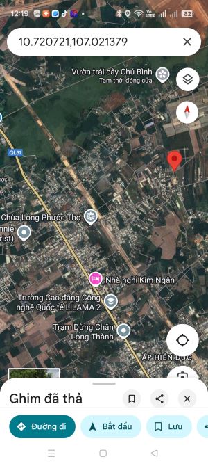 BÁN GẤP LÔ ĐẤT VÀNG ĐẦU TƯ TẠI LONG THÀNH - SỞ HỮU 2 MẶT TIỀN. 2,4 SÀO LONG PHƯỚC