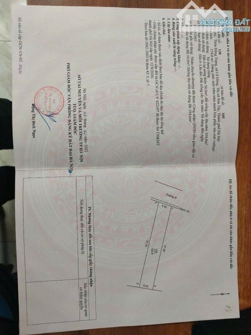 CHÍNH CHỦ EM BÁN LÔ ĐẤT MẶT ĐƯỜNG TRỤC CHÍNH TỌA ĐỒNG TRẠNG VÀNH ĐAI CNC HÒA LẠC