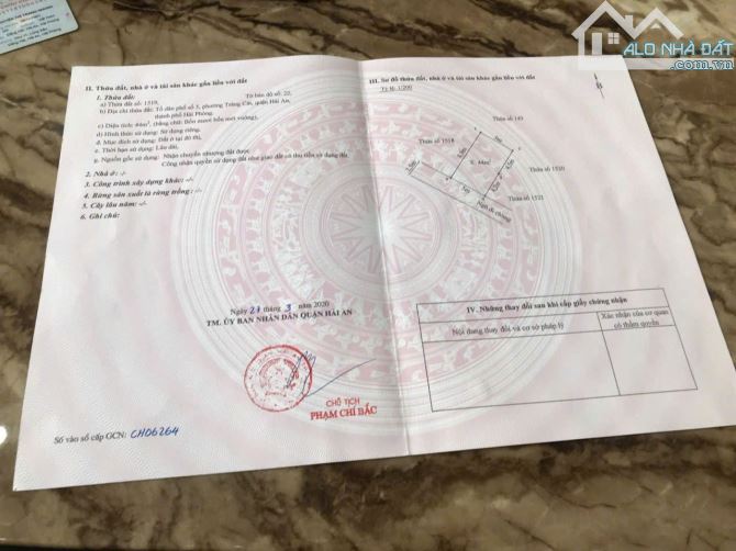 Bán đất ngõ 62 Cát Khê – Tràng Cát dt 44m2 giá chỉ 1 Tỷ350tr ngõ rộng thẳng oto vào cửa.
