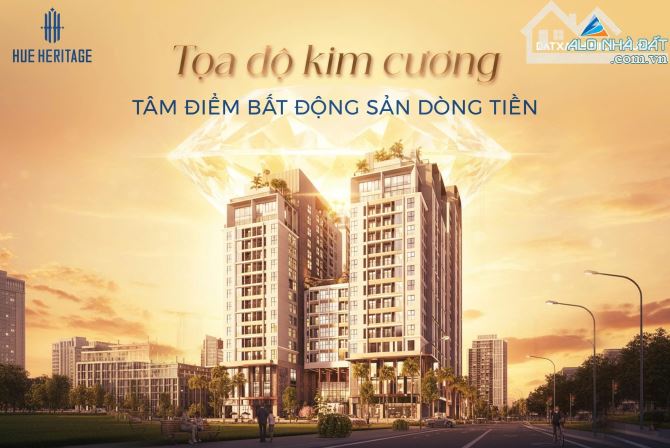 🔥🔥🔥🔥🔥HUE HERITAGE Chung cư cao cấp bậc nhất ở Huế chỉ từ 1,1 tỷ