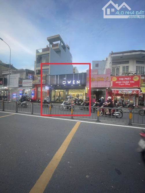 cho thuê nhà MT hòa bình 8x18  trệt thông suốt vị trí siêu đẹp