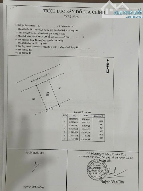 BÁN GẤP LÔ ĐẤT ĐỂ THANH LÝ NỢ. GIÁ RẺ HƠN THỊ TRƯỜNG 25%