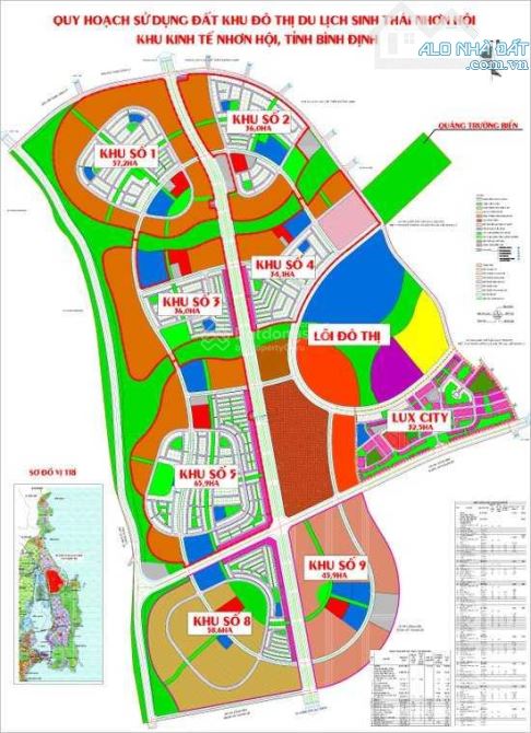 Bán đất Nhơn Hội Phân khu 5 & 8 Giá chỉ từ 11 triệu/m² Cơ hội đầu tư tốt