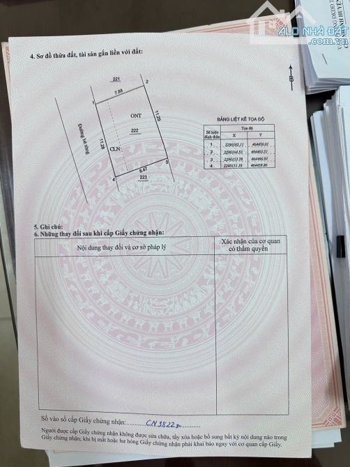 Cần bán mảnh đất 92,5m2 tại xã Cao Dương - Lương Sơn - Hòa Bình