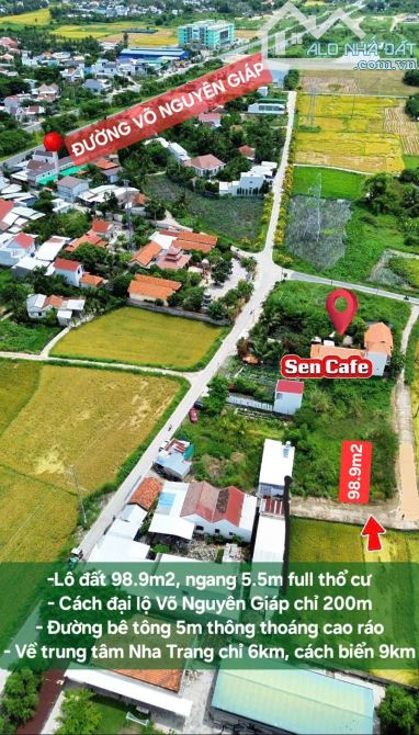 ❤️Đất Diên An gần đường Võ Nguyên Giáp giá đầu tư❤️ - Vị trí đẹp, đường 4-5m thông thoáng,
