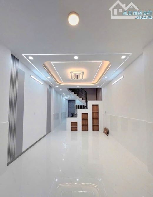 NHÀ MỚI 3 TẦNG – 60M² – 4x15M – HXH 6M – SỔ HỒNG HOÀN CÔNG ĐỦ
