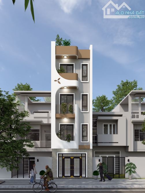 chủ bán nhà Thụy Hương , Chương mỹ, 35m2 x 4 tầng, ô tô 7 chỗ đỗ cửa, 3 tỷ 05 - 5