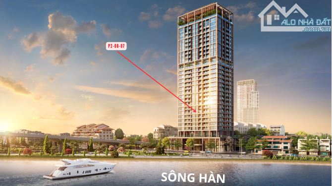 Căn hộ Sun Cosmo Residence Đà Nẵng - Căn 1PN+ _View sông Hàn -   4,8 Tỷ