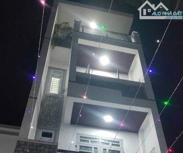 Nhà 4 tầng đường THẠNH LỘC 41, phường TL, Q12, dt 53m2 (4mx14m), hẻm Ôtô 💰 5,3Tỷ