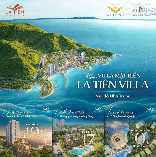 🌿 Tổng quan dự án La Tiên Villa – Nha Trang  📍Vị trí: Bãi Tiên – Bắc Nha Trang, lưng tựa - 1