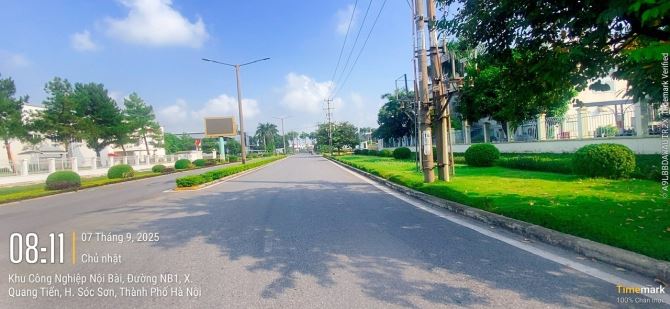 Đất Quang Tiến- Sóc Sơn-100m2-MT 5m- giá đầu tư-ngõ thông-oto đỗ cửa - 1