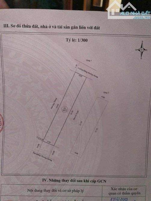 BÁN NHÀ MẶT TIỀN CHƯƠNG DƯƠNG CÁCH BIỂN QUY NHƠN 300M ĐI BỘ - 1