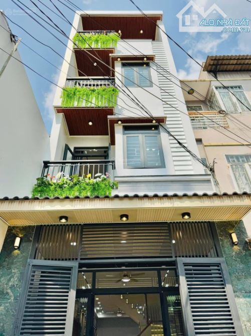 Bán nhà 4 Tầng HXH 7m Ni Sư Huỳnh Liên - Gần CC Bàu Cát 2, DT: 4x10m [nở hậu]. Chỉ 8.5 tỷ - 1