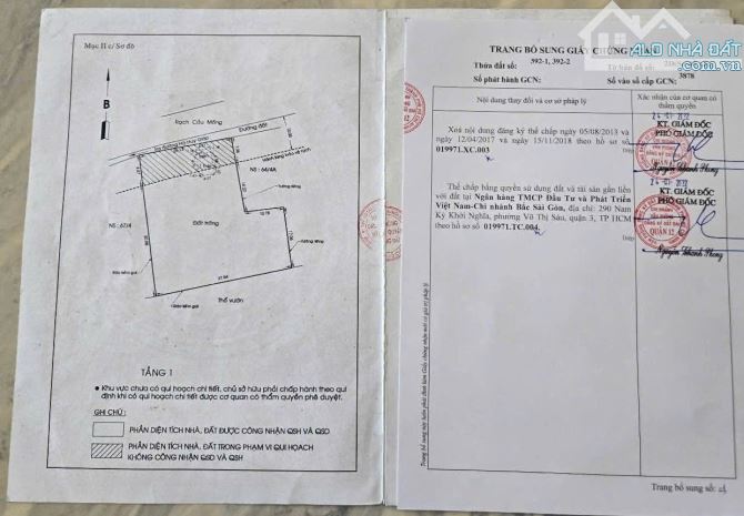 HÀNG HIẾM ĐẤT 1.233M² MT THẠNH LỘC 52, Q12 – GIÁ CHỈ 13,99 TỶ. - 1
