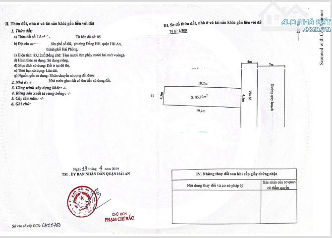 Bán Đất tái định cư Bắc Cầu, Đằng Hải view vườn hoa - 1
