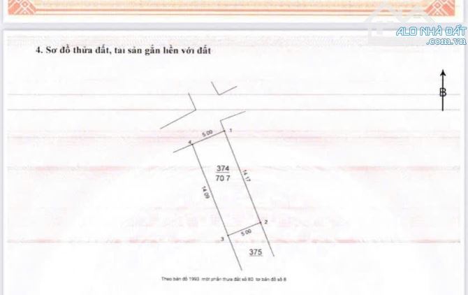 BÁN LÔ ĐẤT ĐẸP – MẶT PHỐ VŨ ĐỨC THẬN – VỈA HÈ 2M – KINH DOANH ĐỈNH - 1