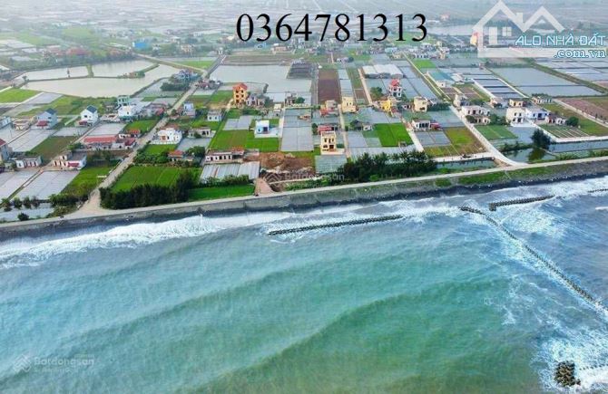 Bán lô đất đẹp bãi tắm Quất Lâm 110m2 MT6.3m đường 10m ô tô kinh doanh sổ đỏ full cư - 1
