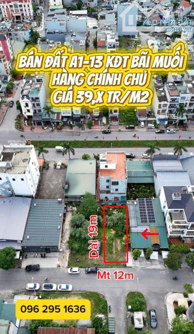 BÁN ĐẤT BIỆT THỰ 228m - KĐT Bãi Muối ( đối diện cây xăng Cao Thắng) , Hạ Long - 1