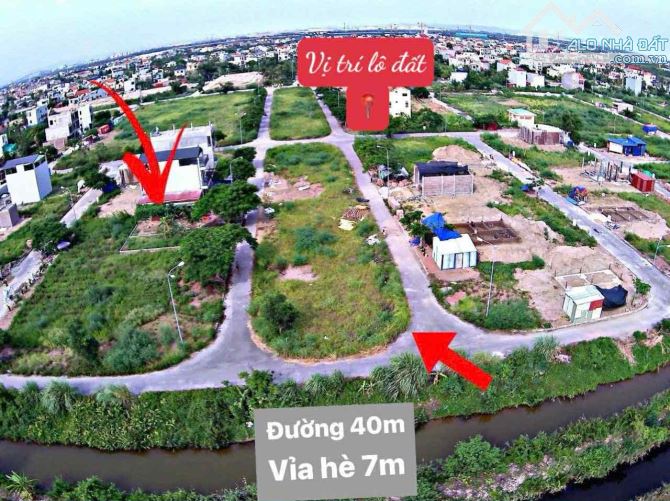 Siêu phẩm cần bán lô góc mặt 40m TDC Tràng Cát, Hải An 65,84m2 giá chỉ 3.95 tỷ - 1