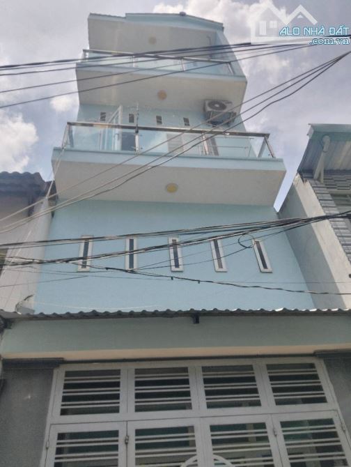 A101 - NGAY ĐƯỜNG SỐ 6 KHU TÊN LỬA, HẺM XE HƠI, NHÀ 4 TẦNG, 4X12M, CHỈ 5 TỶ HƠN - 1