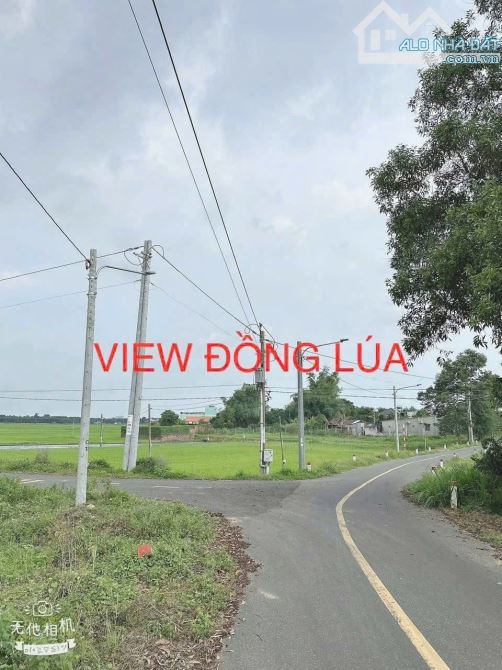 BÁN ĐẤT LÁNG DÀI - XÃ ĐẤT ĐỎ - TP HCM; VIEW RUỘNG LÚA SIÊU ĐẸP ✅DT 2000m2 - sẵn 200m2 thổ - 1