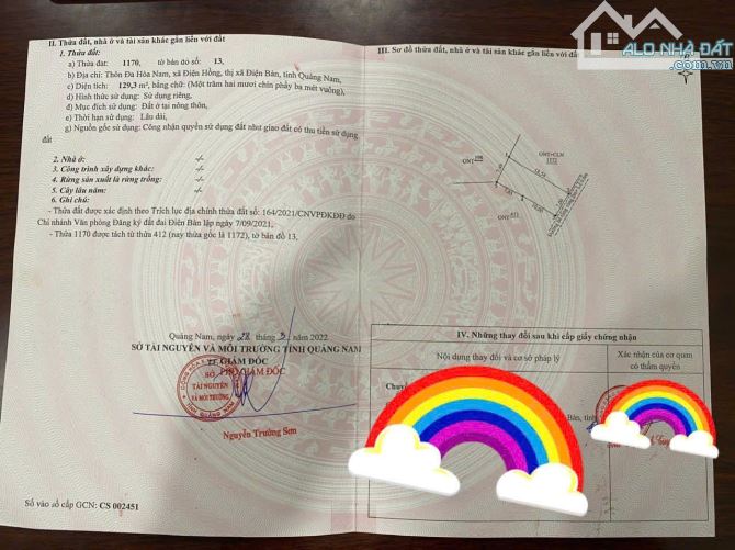 📌📌📌LÀM VIỆC TRỰC TIẾP GIÁ TỐT !!! Bán lô đất đường số 2 điện hồng, điện bàn - 1