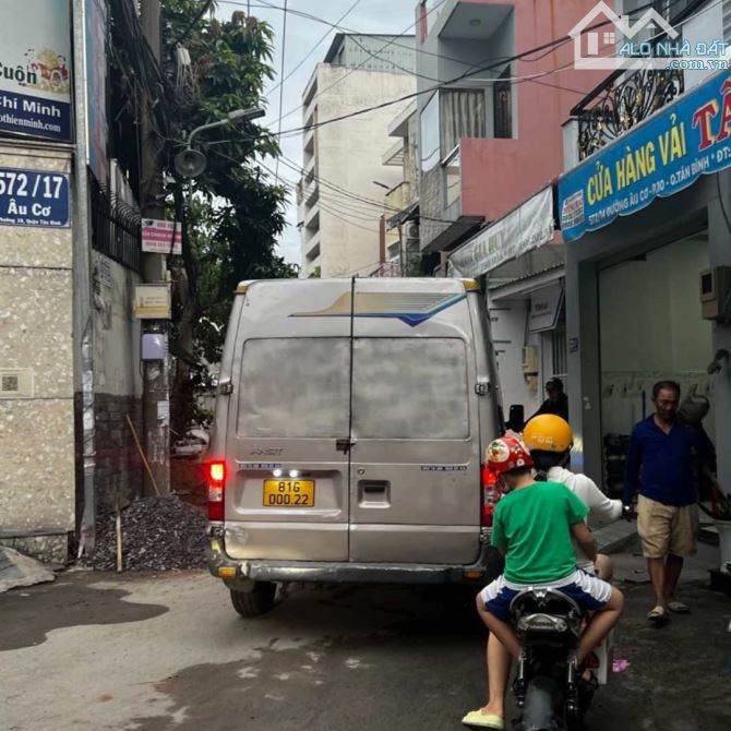 ĐẤT HẺM NHỰA 4M ÂU CƠ, P.10, TÂN BÌNH, 4X19M, CN 75M2, GIÁ 6,85 TỶ TL - 1