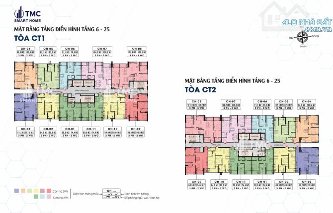 Bán chung cư TMC Smart Home Phạm Văn Đồng Hà Nội - Giá bán từ 90 triệu /m2 full đồ - 2