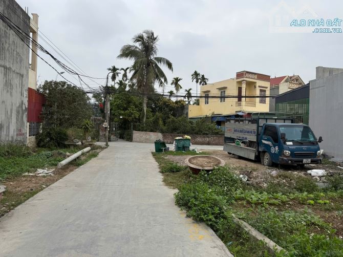 Bán lô góc 57,5m2 đường ô tô, ngõ đẹp nhất Cống Mỹ, Nam Sơn, An Dương giá chỉ 1,0x tỷ - 2