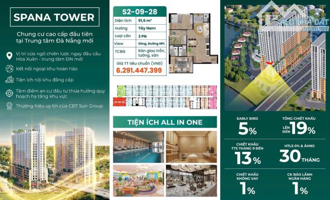 🔖 Giá chỉ từ 1.9 TỶ/CĂN – View sông, view thành phố, đặc biệt căn góc, căn sân vườn hiếm - 2