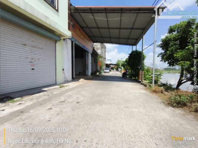 BÁN NHÀ 3 TẦNG BÌA LÀNG - DỤC TÚ, ĐÔNG ANH  S: 99m²   Nhà 3 tầng ,Sát đường gom TỨ LIÊN - 2