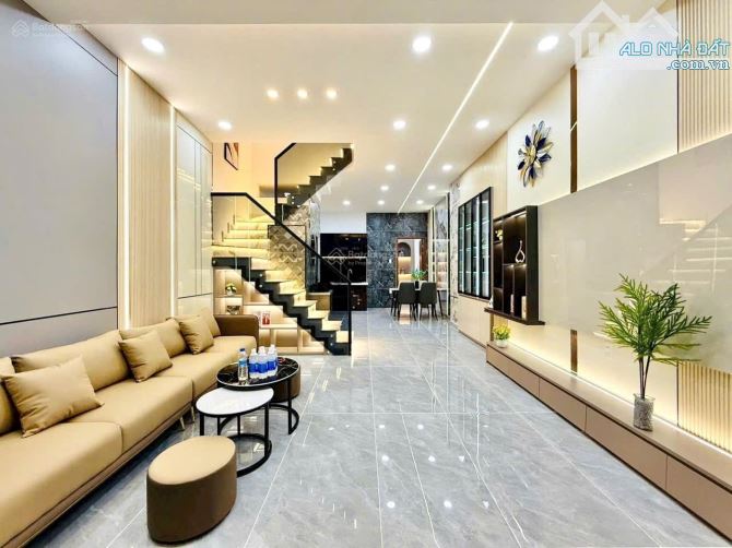 Bán nhà 4 Tầng HXH 7m Ni Sư Huỳnh Liên - Gần CC Bàu Cát 2, DT: 4x10m [nở hậu]. Chỉ 8.5 tỷ - 2