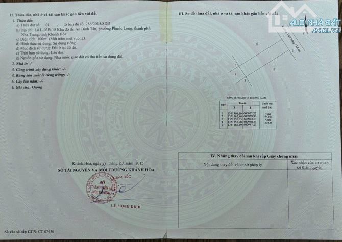 L03b.18 kđt An Bình Tân 100m2 giá 66 triệu. Đường T28 Đã có sổ cá nhân - 2
