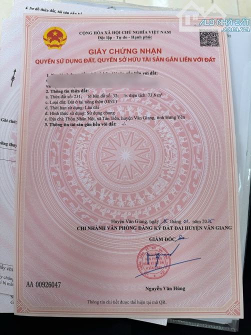 Bán nhanh lô góc 73,6m2 Tân Tiến, Văn Giang đường rộng 5m giá chỉ hơn 2 tỷ - 2